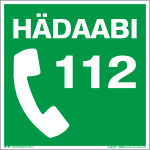 Hädaabi telefon tekstiga 112