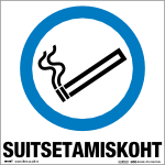 Suitsetamiskoht, tekstiga (ART 901T)