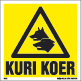 Kuri koer, tekstiga