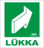 Lükka kleebis