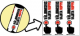 Väljumiseks vajuta nuppu (sobib kleepimiseks ümber toru)