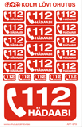 KLO MINIS - HÄDAABI NUMBRIGA 112 art. 094