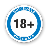 Suitsuala kleebis läbimõõt 100mm, ümmargune. Kaitsekilega.