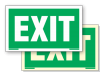 EXIT - eestis mittestandardne väljapääsu tähis (infosilt)