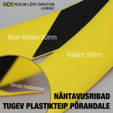 Plastikteip põrandale (sobib ka ladudesse). Ohutusteip müük meetri kaupa.